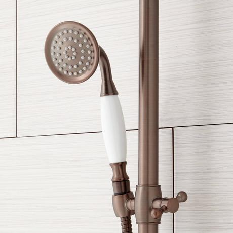 Dolwick Exposed Pipe Shower and Tub Faucet