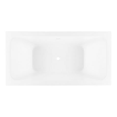 67" Leland Acrylic Freestanding Tub