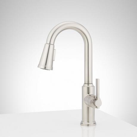 Greyfield Single-Hole Pull-Down Bar Faucet