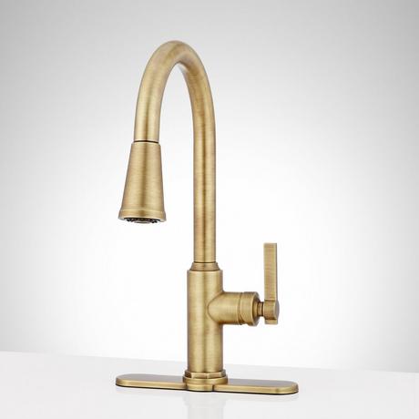 Greyfield Single-Hole Pull-Down Kitchen Faucet