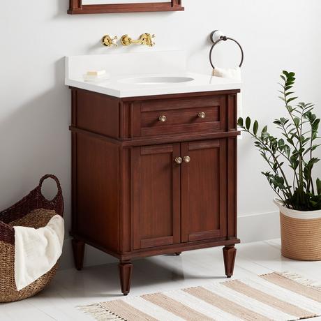 24" Elmdale Vanity for Undermount Sink - Antique Brown